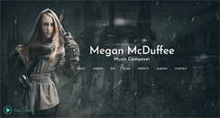 Desktop Screenshot of meganmcduffee.com